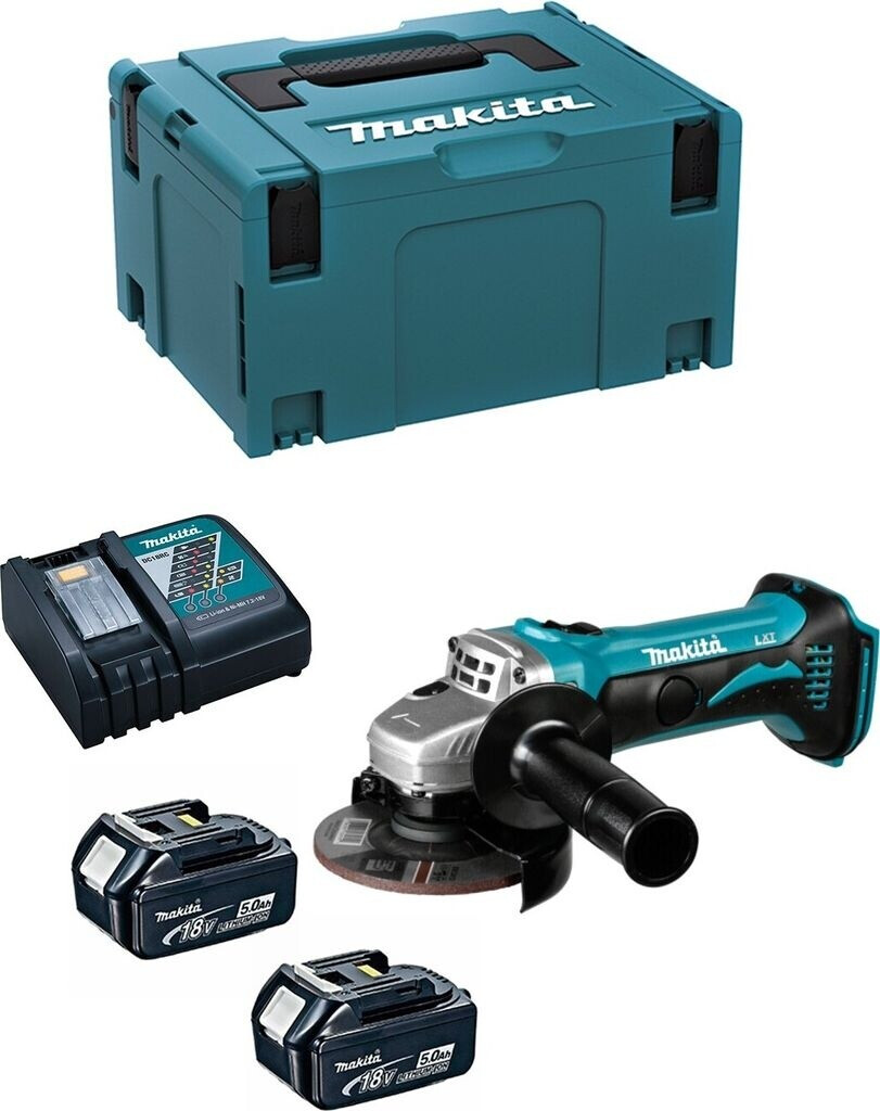 Bild von Makita DGA452RTJ (2 x 5,0 Ah)