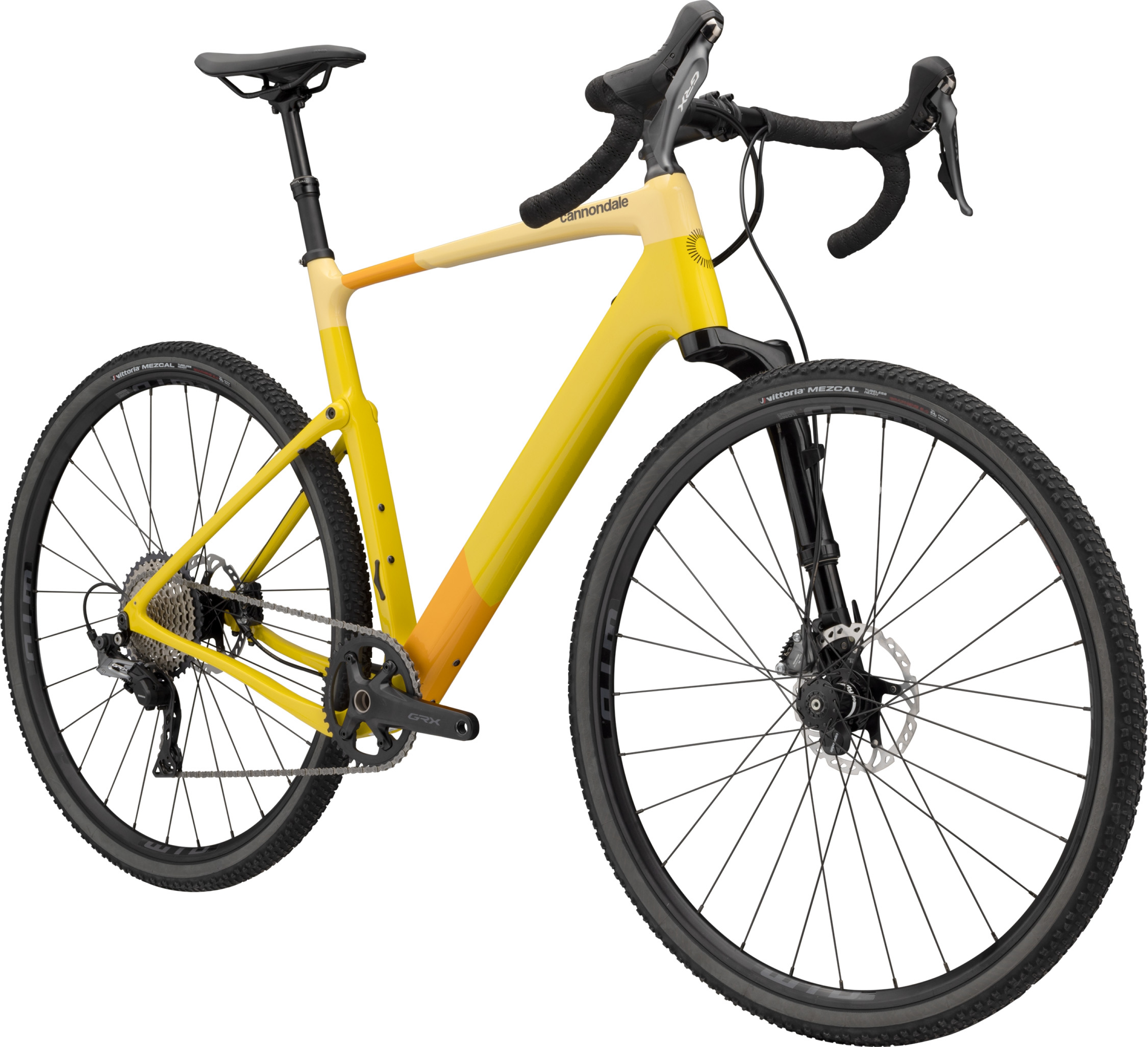 Bild von Cannondale Topstone Carbon 2 Lefty Rennrad Gelb Modell 2024