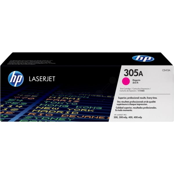 Bild von Sparen Sie bis zu 100 Euro beim Kauf eines Sets aus Original HP Original 305A Toner - magenta (CE413A)