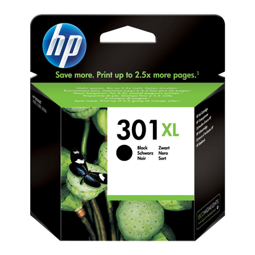 Bild von HP Nr. 301XL schwarz (CH563EE) – Hochleistungs-Tinte für Ihren Drucker