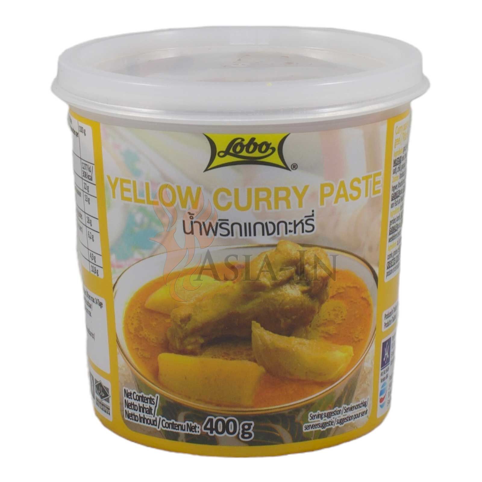 Bild von Currypaste gelb, Lobo, 400 gr.