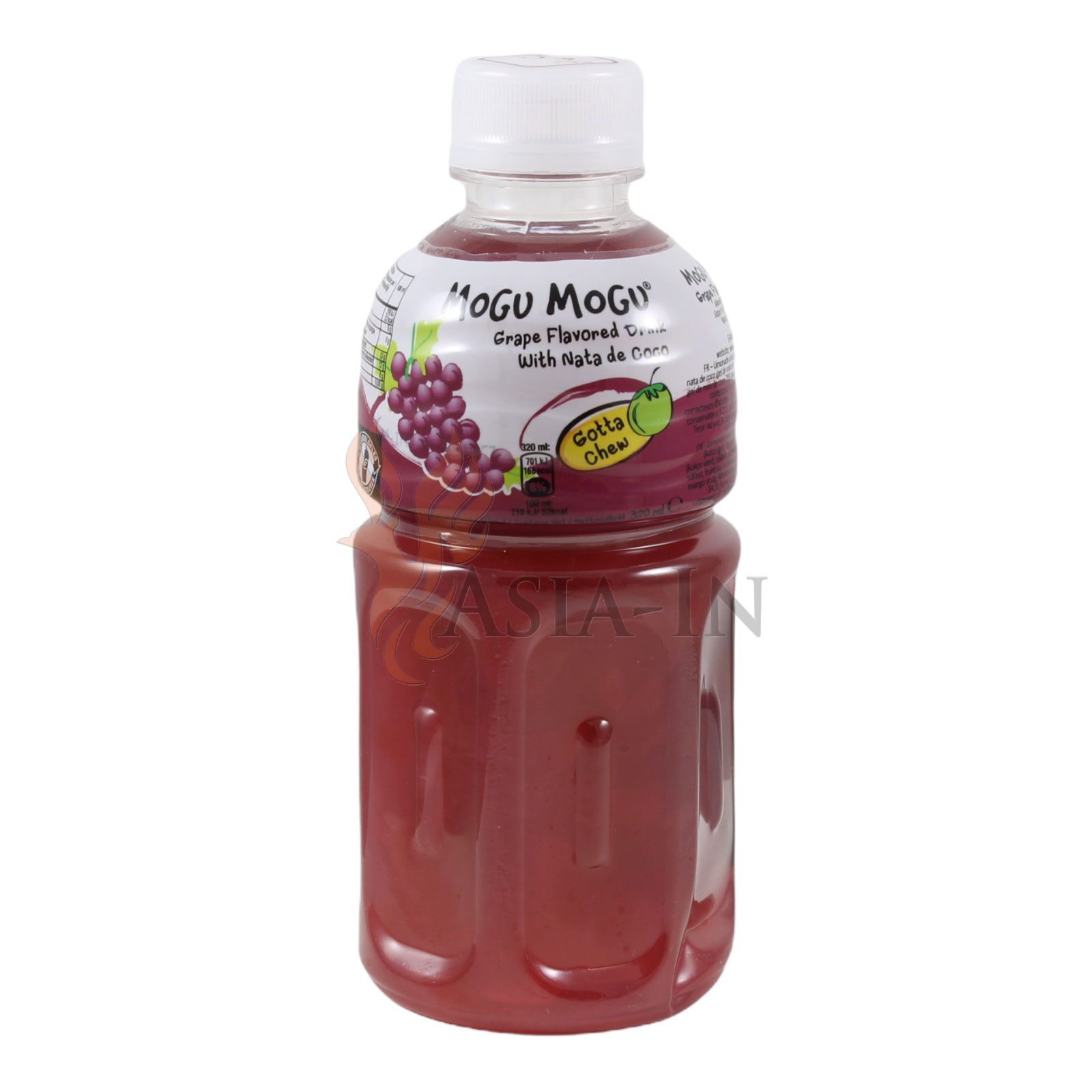 Bild von Mogu Mogu Traubengeschmack Getränk zzgl. 25cent Pfand, EINWEG 330ml