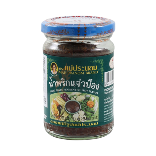 Bild von Mae Pranom Chilipaste mit fermentiertem Fisch 228g