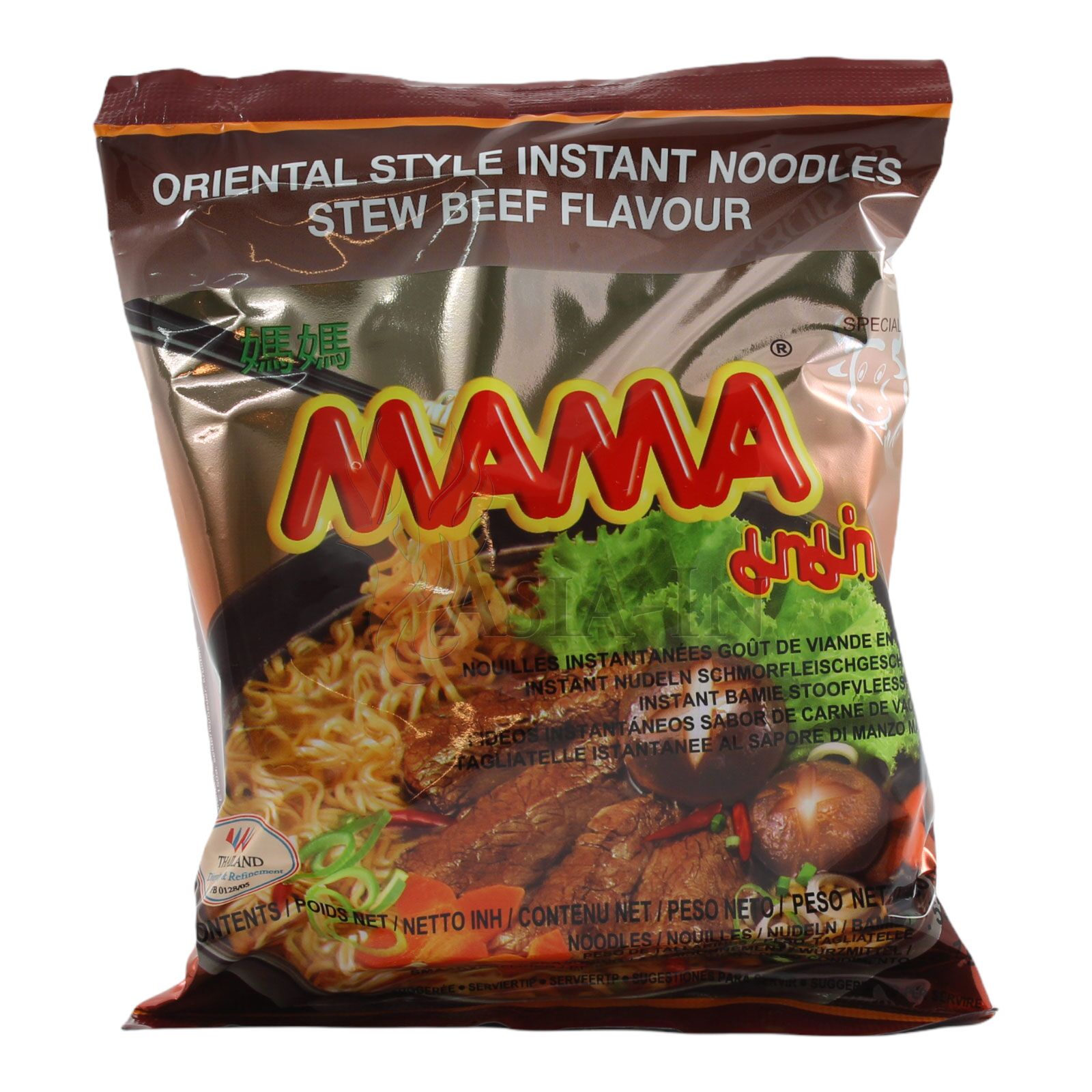 Bild von Mama Instantnudelsuppe Rindfleischgeschmack