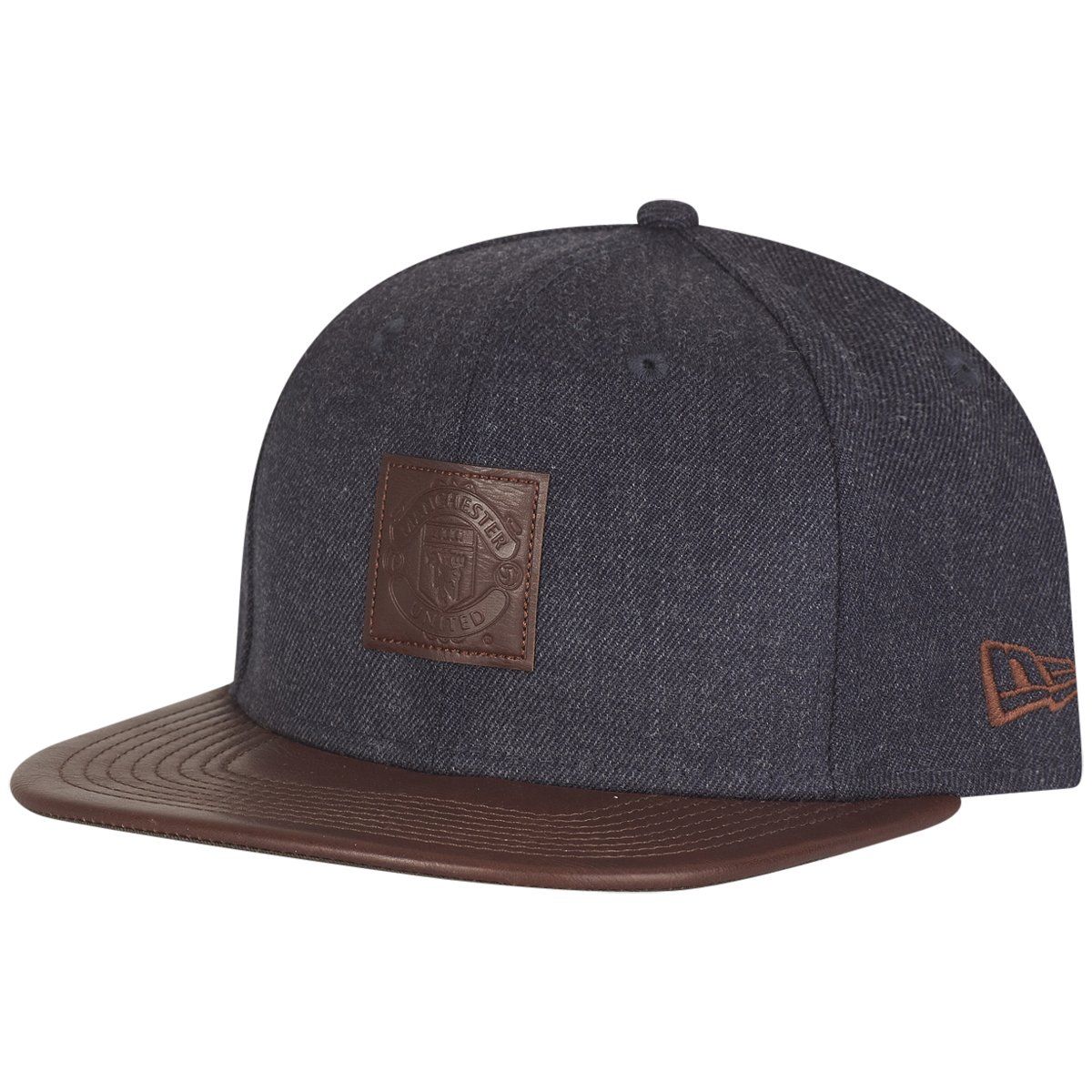 Bild von New Era Snapback Cap - PATCH Manchester United heather