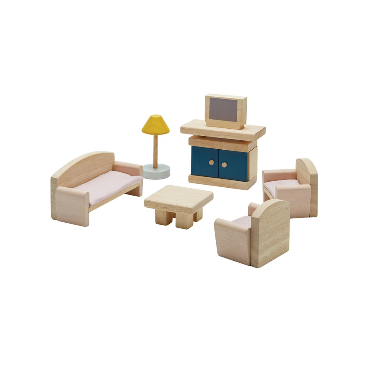 Bild von PlanToys Orchard Puppenmöbel Set Wohnzimmer