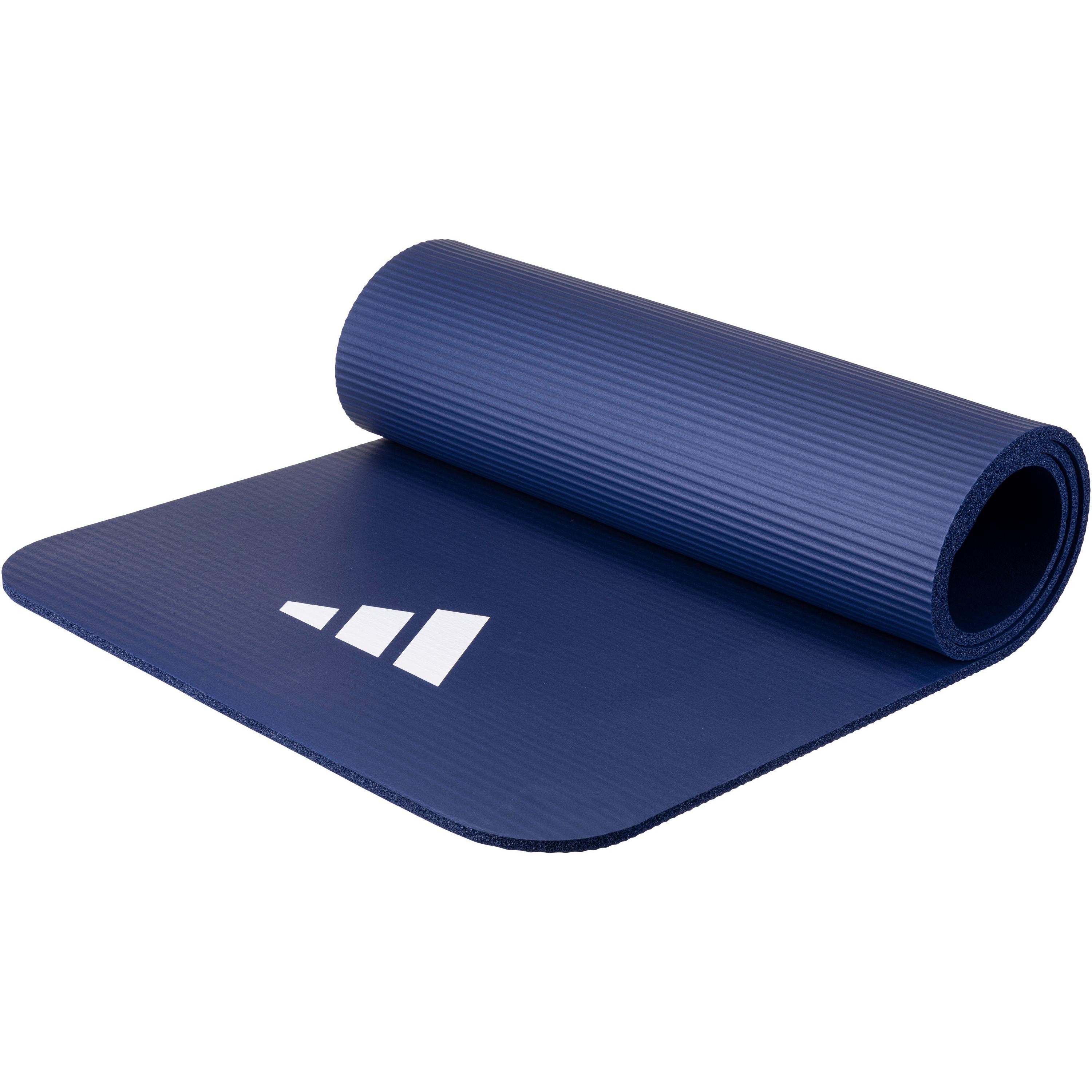 Bild von adidas Performance Fitnessmatte Fitnessmatte, 10mm, Blau, mit strapazierfähigem und rutschfestem Material