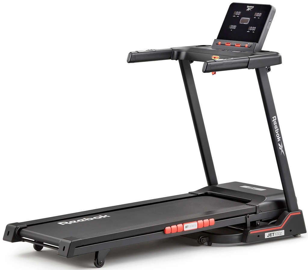Bild von Reebok Laufband "Jet 100z", (mit LED-Display und eingebauten Handpulssensoren), bis max. 18 km/h, klappbar