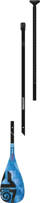 Bild von STARBOARD ENDURO TIKI TECH ROUND BLUE 3-Piece SUP Paddel 2023 - M