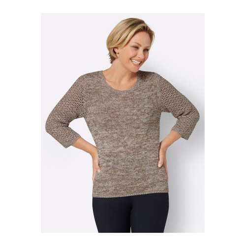Bild von Sieh an! Strickpullover Rundhals-Pullover