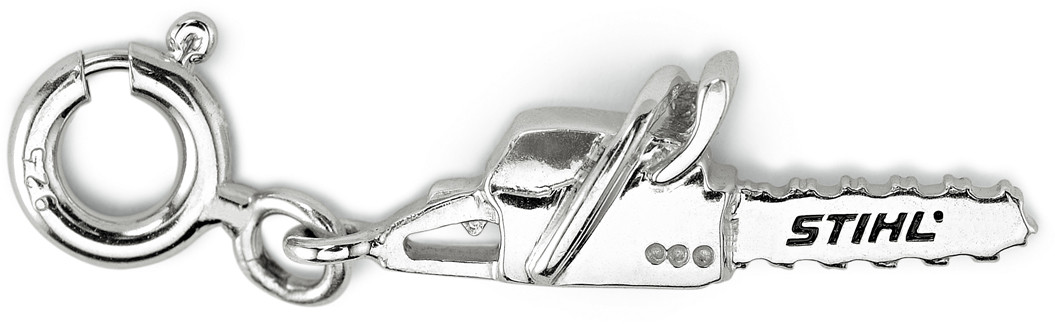 Bild von Charm Anhänger Motorsäge