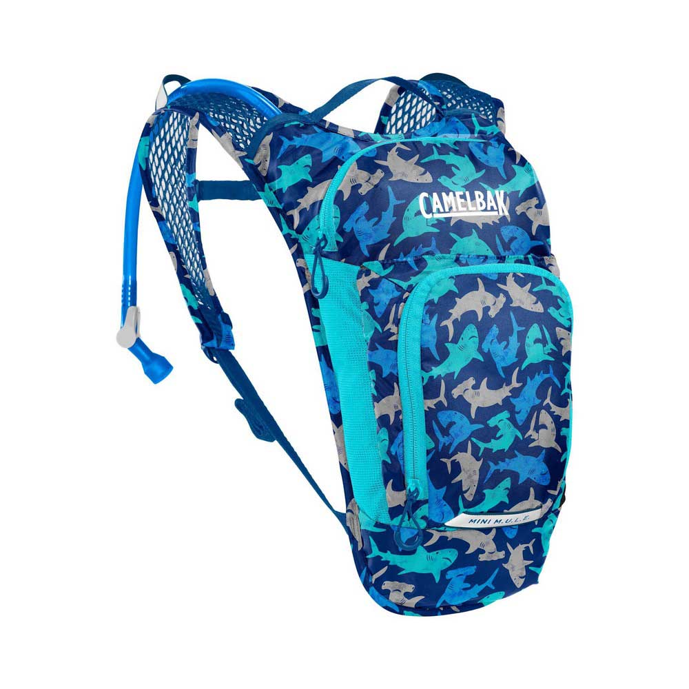 Bild von camelbak mini m u l e sharks blue kids rucksack