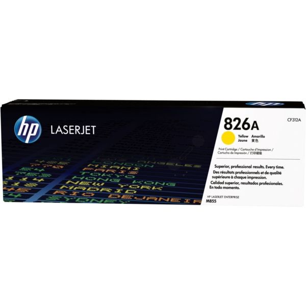 Bild von Sparen Sie bis zu 100 Euro beim Kauf eines Sets aus Original HP Original 826A Toner gelb 31.500 Seiten (CF312A)