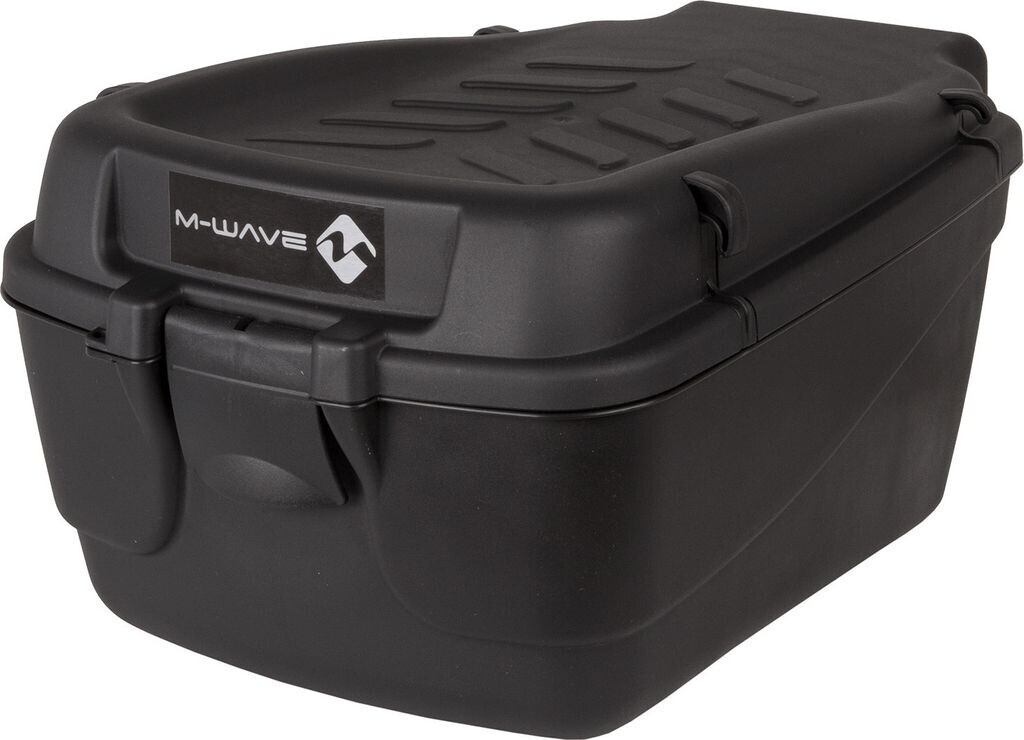 Bild von M-Wave Fahrradkoffer Topcase, Schwarz, 43.5 x 31 x 22 cm, 15 Liter, 122463