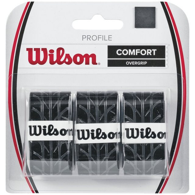 Bild von Wilson Overgrip Profile 3er Griffbänder, Black, NS