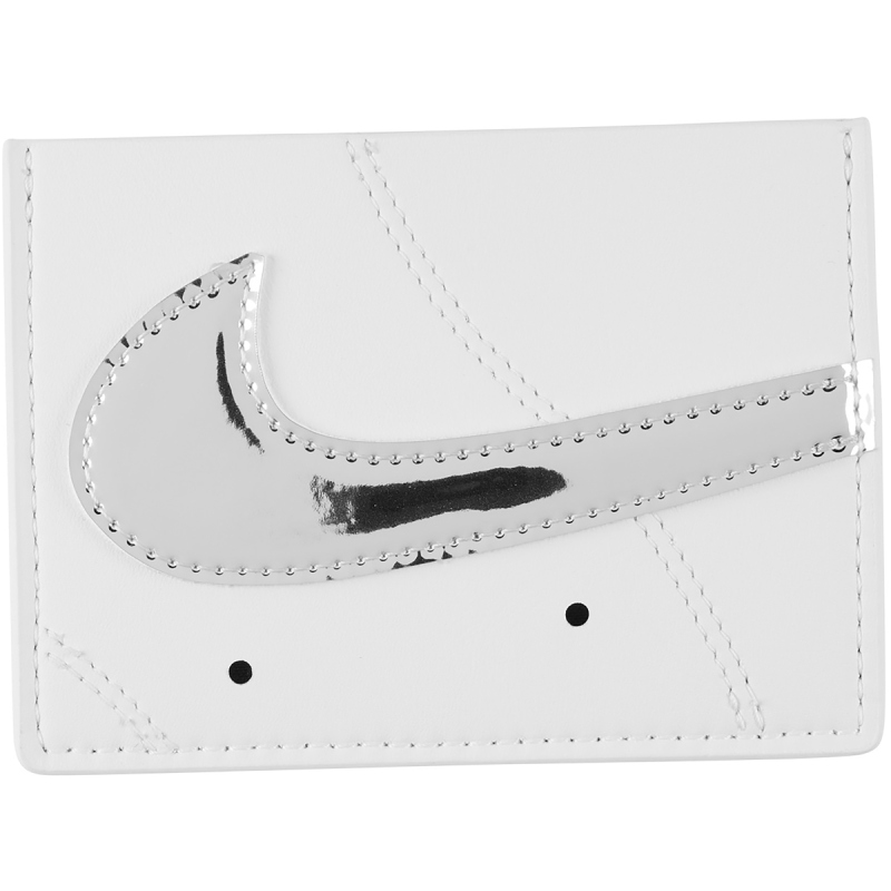 Bild von NIKE Icon Air Force 1 Card Chrome Portmonnaie 159 - white/white/metallic silver