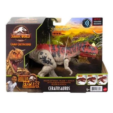 Bild von Mattel Jurassic World Brüllattacke Ceratosaurus