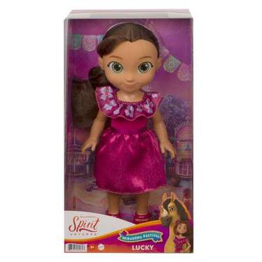 Bild von Mattel Spirit Kleinkind-Puppe Lucky (ca. 36 cm) mit Bürste