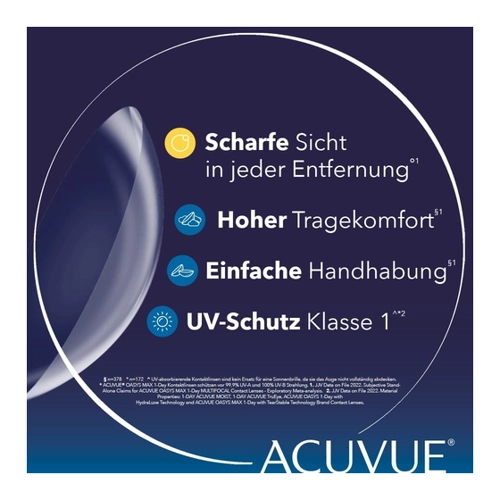 Bild von Johnson & Johnson Acuvue Oasys 1-Day Max Multifocal -5.50 (90 Stk.)