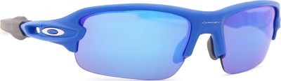 Bild von Oakley Youth Frogskins Oj9021 Sunglasses, Blue/Prizm Sapphire, 58/8/123 Unisex-Kinder und Jungen, Blau/Prizm Sapphire