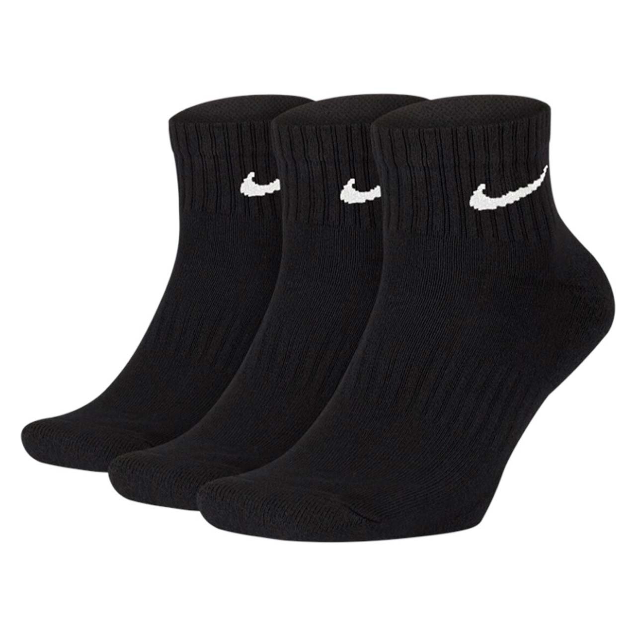 Bild von Nike Unisex 3er Pack Sportsocken Everyday, Cotton Cushioned Ankle, Einfarbig für Herren - 34-38