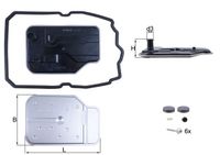 Bild von MAHLE Hydraulikfilter, Automatikgetriebe mit Dichtung für MERCEDES-BENZ SSANGYONG A2212770000 A2202710380 A2212770100 HX 230 KIT