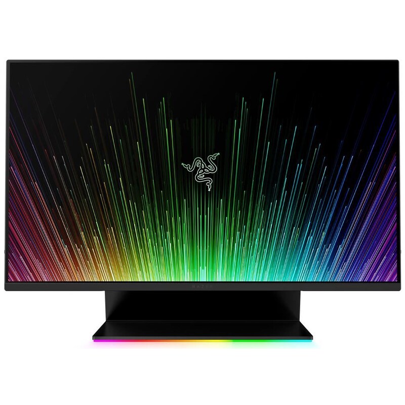 Bild von Razer Raptor 27 - LED-Monitor - 68.6 cm (27) - 2560 x 1440 WQHD @ 165 Hz - IPS - 420 cd/m² - 1000:1 - DisplayHDR 400 - 1 ms - HDMI, DisplayPort, USB-C [Energieklasse F] (RZ39-03500100-R3G1) - Sonderposten