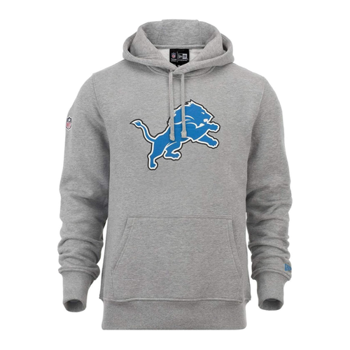 Bild von New Era - NFL Detroit Lions Team Logo Hoodie - Grau