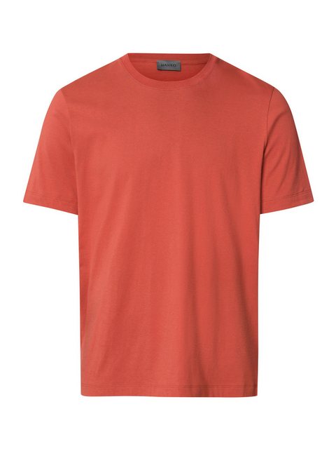 Bild von HANRO Living Shirts Schlafshirt, Baumwolle, für Herren, rot, L