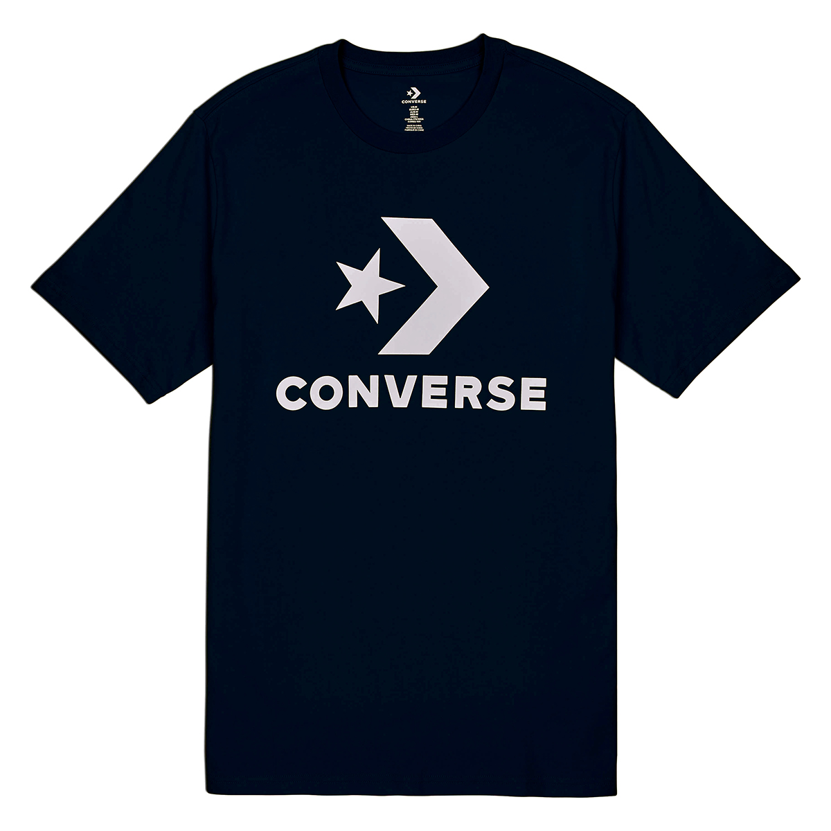 Bild von Converse Star Chevron Tee Obsidian T-Shirt Herren 10018568 Dunkelblau