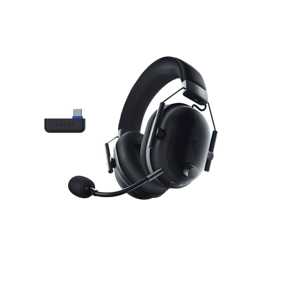 Bild von Razer BlackShark V2 Pro kabelloses Konsolen-ESport-Headset für PlayStation, schwarz