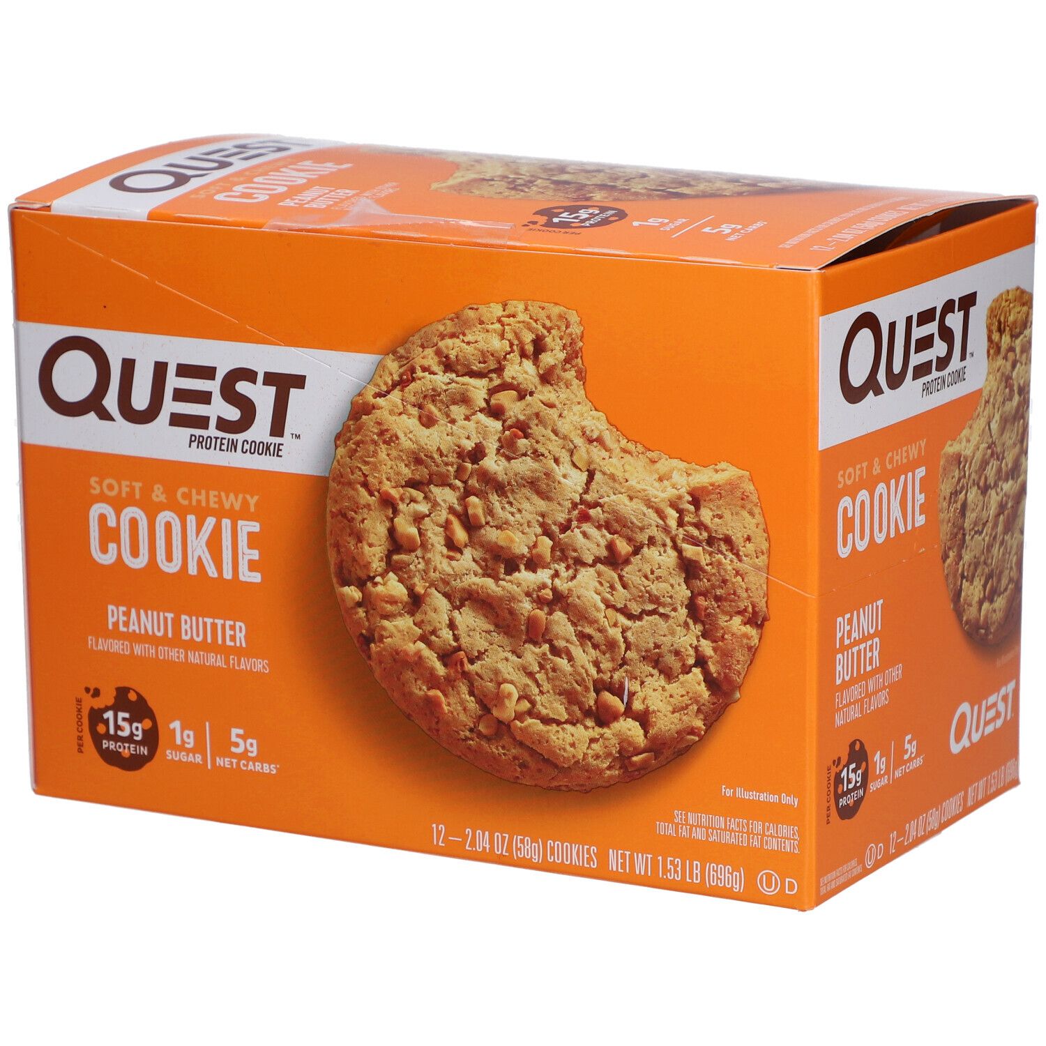 Bild von QUEST Erdnussbutter Protein-Kekse