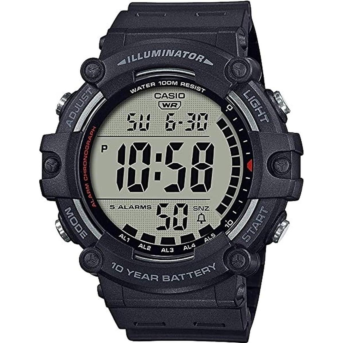 Bild von Casio, Armbanduhr, COLLECTION, Schwarz, (51 mm)