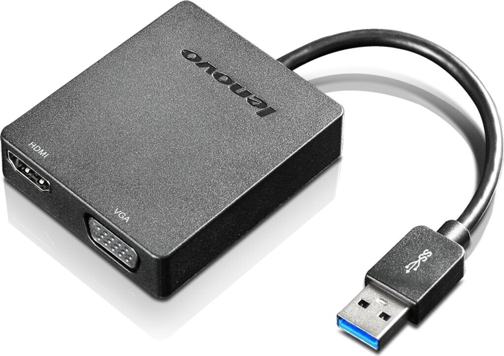 Bild von Lenovo LENOVO Universal USB3.0 to VGA/HDMI Adapter Computer-Kabel