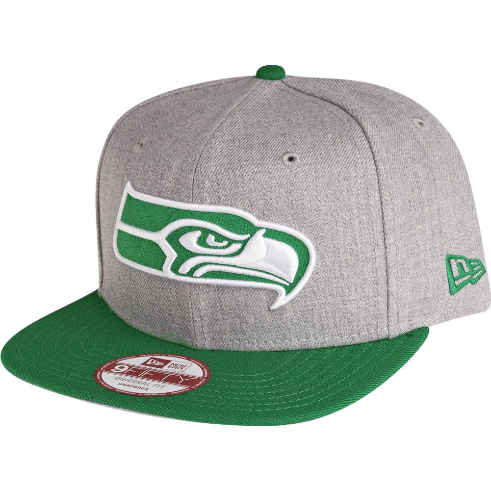 Bild von New Era, Herren, Cap, 9Fifty Snapback Cap - Seattle Seahawks Grau / Celtic, Grau