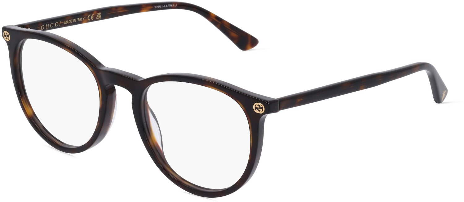 Bild von Gucci Brillengestelle GG0027O 002 Havanna Damen 50 mm