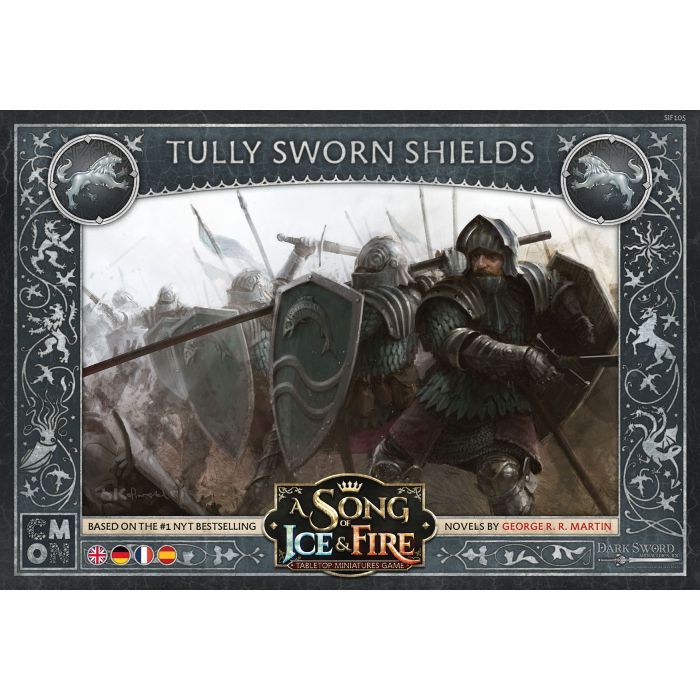 Bild von A Song Of Ice And Fire Stark Tully Sworn Shields (DE/EN/ES/FR) Cmon Westeros GoT
