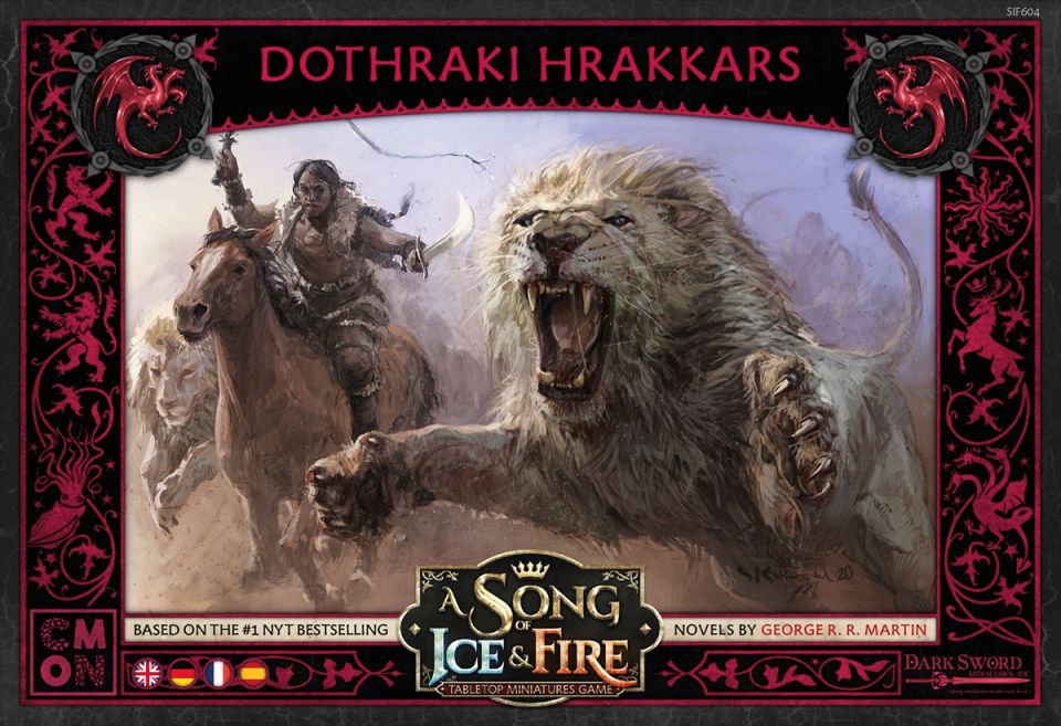 Bild von A Song Of Ice And Fire Targaryen Dothraki Hrakkars (DE/EN/FR/ES) CMON Löwen