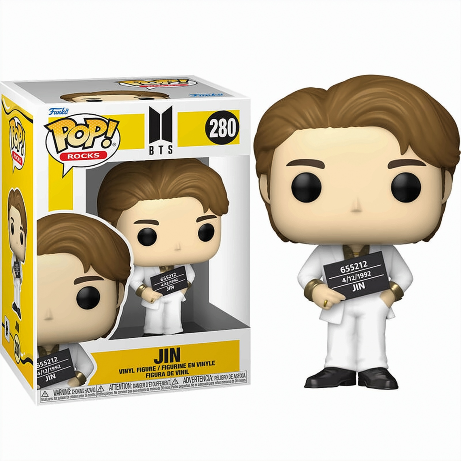 Bild von Funko POP! Rocks: BTS Butter - Jin - Vinyl-Sammelfigur - Geschenkidee - Offizielle Handelswaren - Spielzeug Für Kinder Und Erwachsene - Music Fans - Modellfigur Für Sammler Und Display
