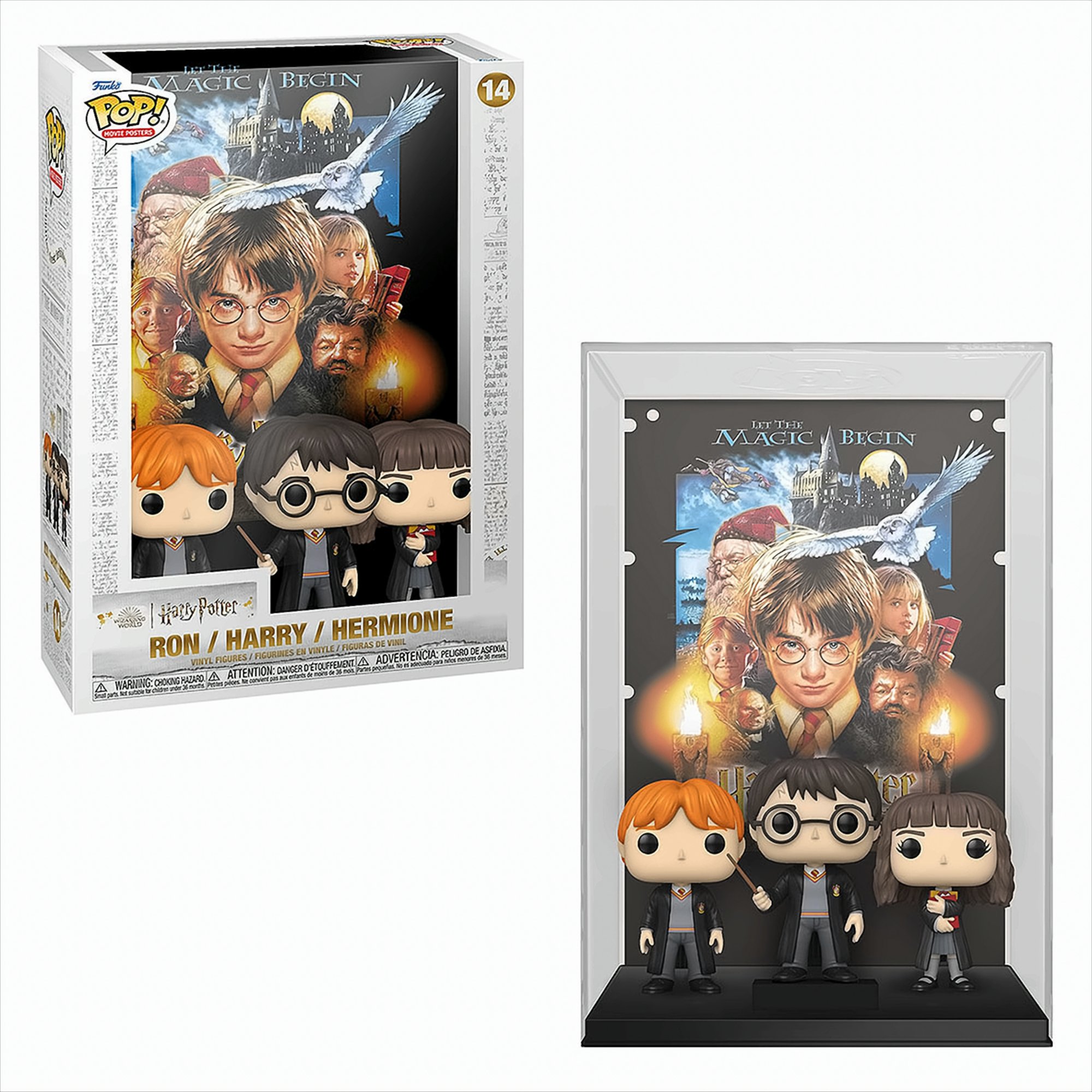 Bild von Funko Pop! Movie Posters: Harry Potter - Ron / Harry / Hermione N°14