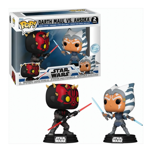 Bild von Funko Pop - Star Wars: The Clone Wars - Darth Maul vs. Ahsoka Tano
