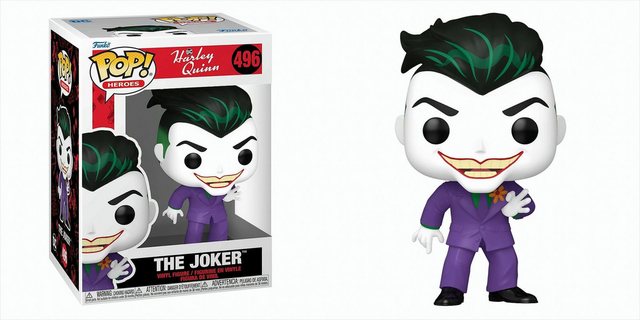 Bild von Funko Harley Quinn Animated Series POP! Heroes Vinyl Figur The Joker 9 cm