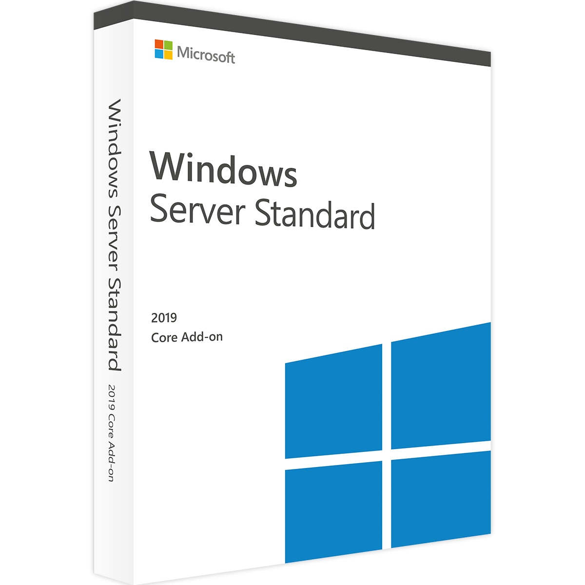 Bild von Microsoft Windows Server 2019 Standard - 2 Core Add-on Lizenz (AdditionalProduct ) 2 Cores