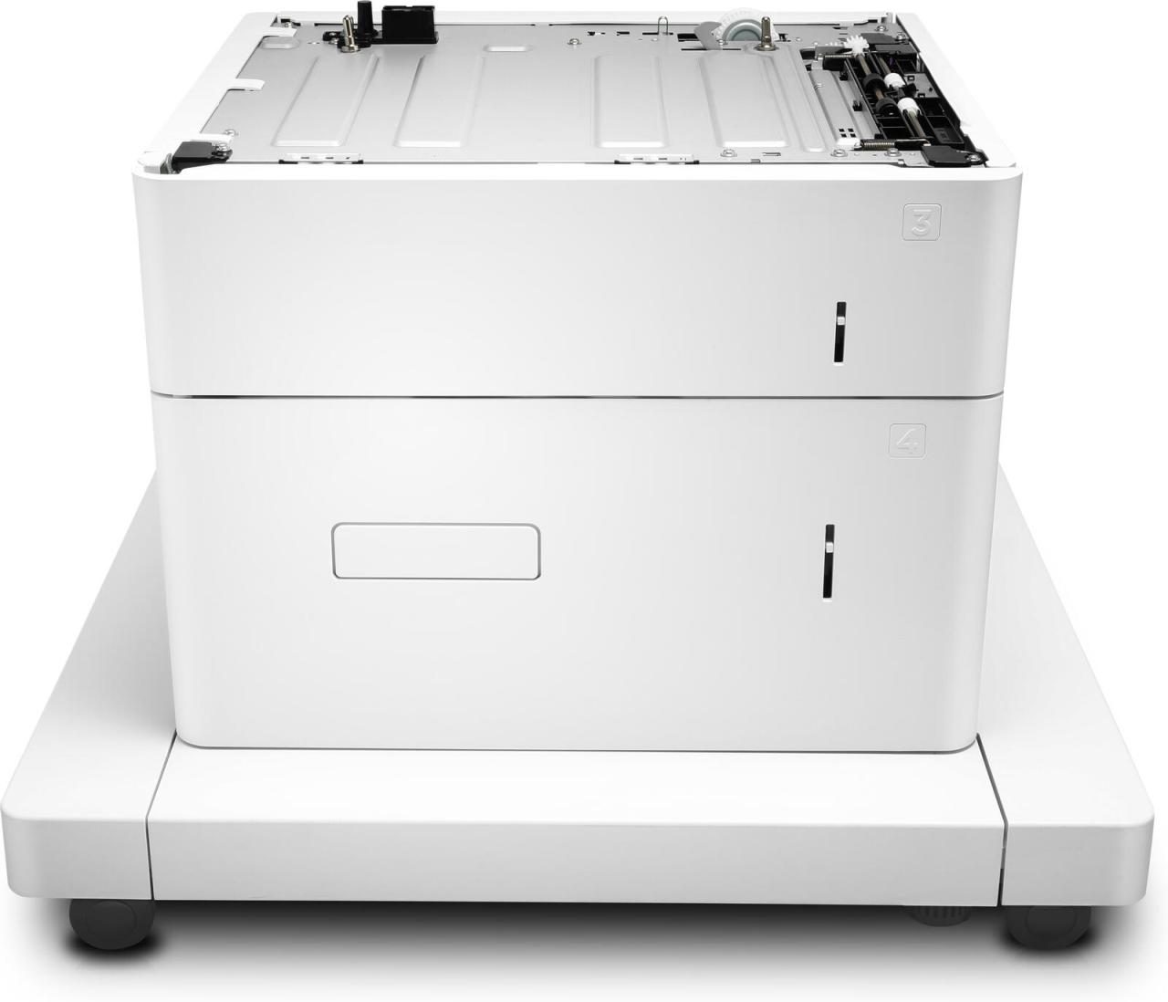 Bild von HP Papierfach 550 Blatt mit 2.000 Blatt Zuführung und Unterstand für LaserJet (J8J92A)