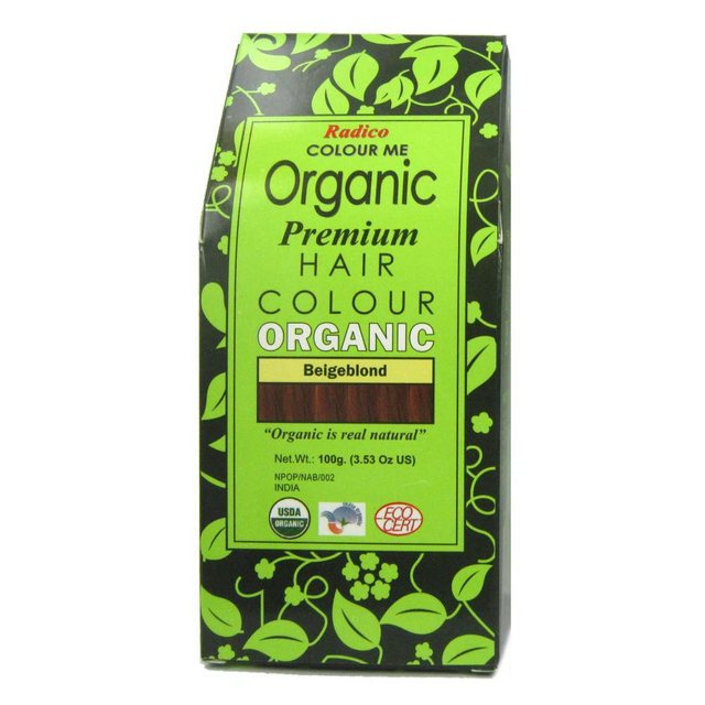 Bild von Radico Colour Me Organic  Pflanzenhaarfarbe Beigeblond 100 g
