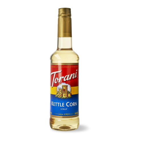 Bild von Torani Kettle Corn Sirup – Ein süßer Genuss für Popcornliebhaber