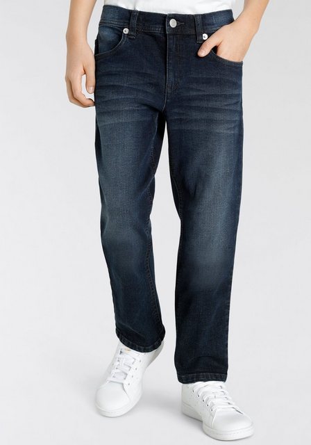 Bild von KangaROOS Stretch-Jeans, regular fit mit geradem Beinverlauf bequeme Passform, gerades Bein, niedrige Leibhöhe