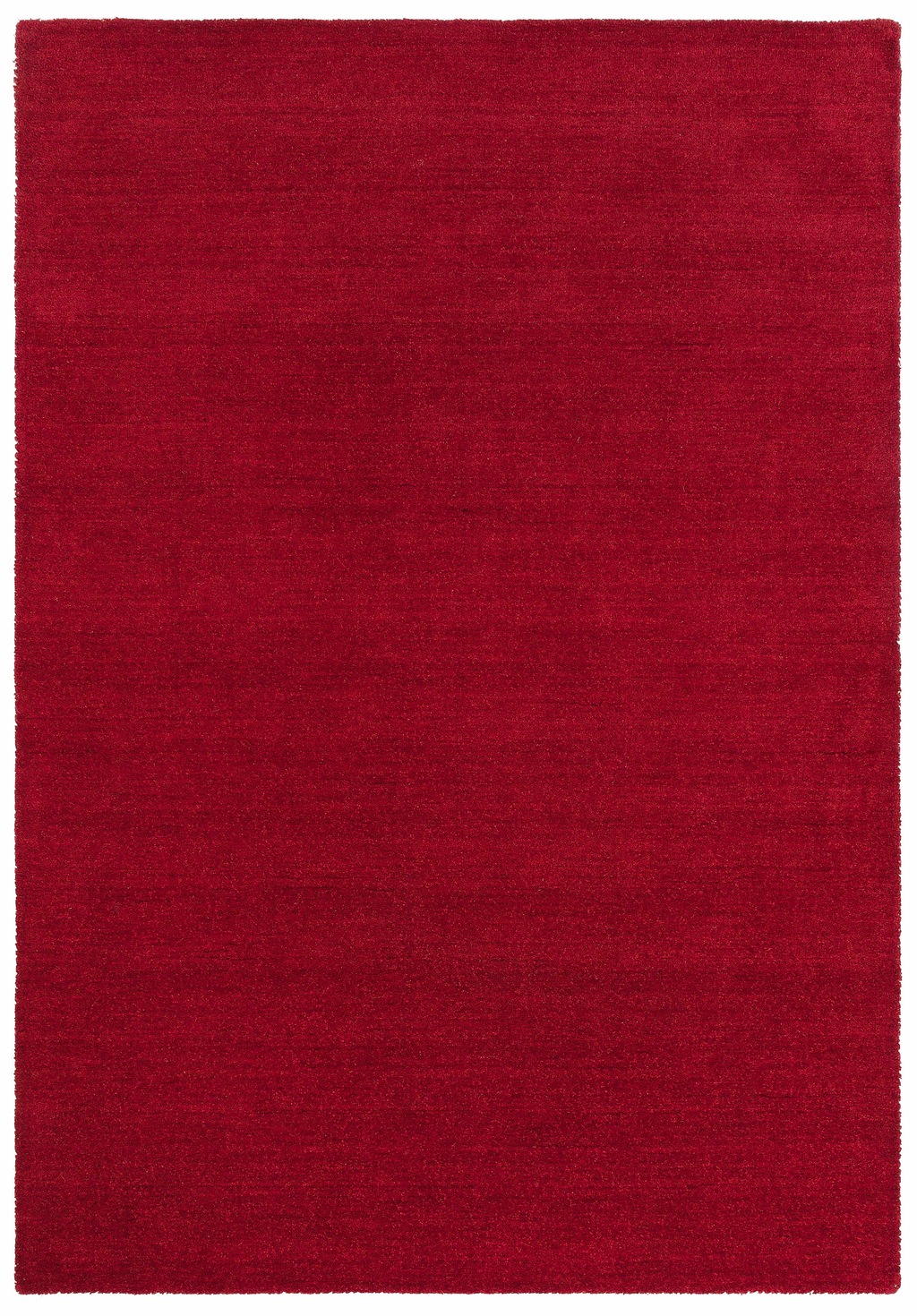 Bild von THEKO Wollteppich "Gabbeh Uni, Handweb Teppich, meliert, reine Wolle, handgewebt", rechteckig, 14 mm Höhe, Schlafzimmer, Wohnzimmer, Esszimmer, auch als Läufer oder rund