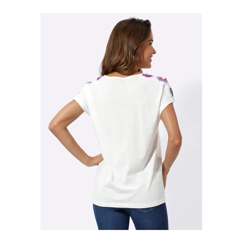 Bild von Classic Basics Rundhalsshirt "Kurzarm-Shirt" – Charmant und Vielseitig