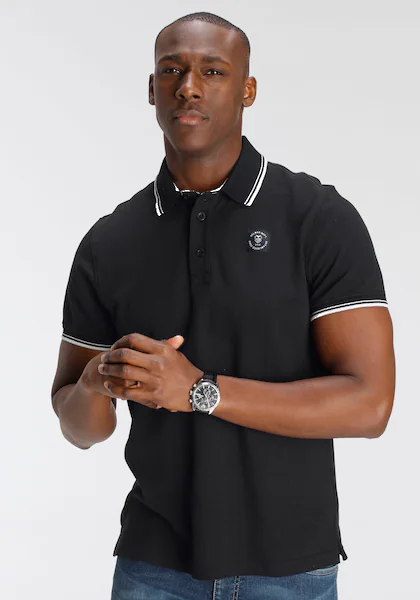 Bild von DELMAO Poloshirt, Kurzarm, lockere Passform, Polokragen, für Tennis oder Golf